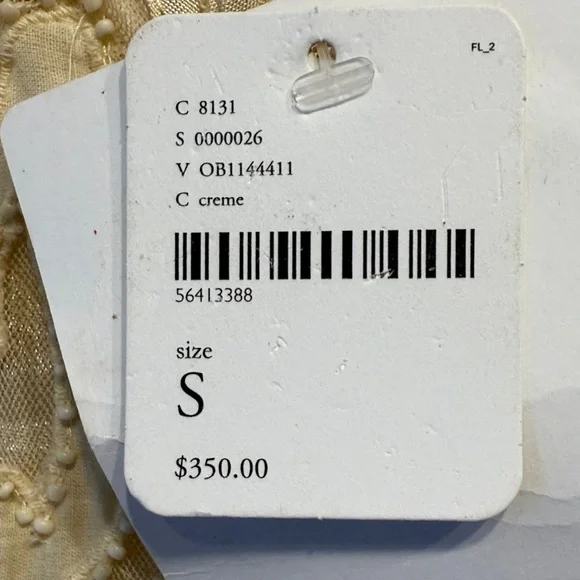 Free People Cream Lace Detail Dress - Picture 3 of 4